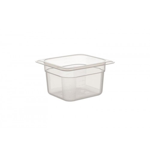 Cuva GN1/6 H100, polipropilena, culoare alba