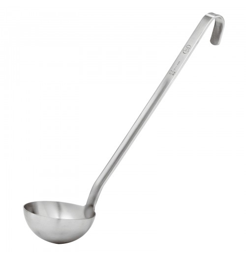 Polonic din inox, capacitate 0.50 litri, dimensiuni(ØxL mm): 120x400