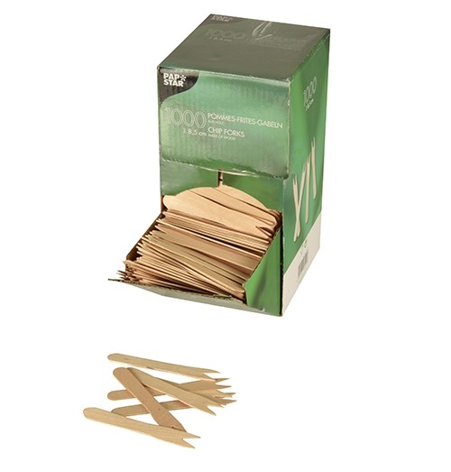 Set 1000 furculite Fingerfood din bambus -lungime 85mm