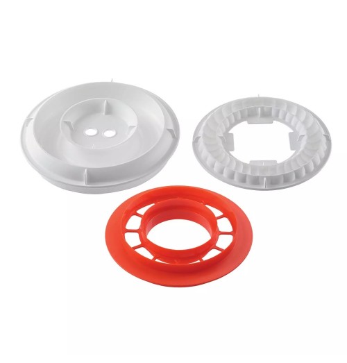 Set 3 piese, silicon, cutter din plastic, dimensiune 240 x h47 mm, capacitate 1400ml