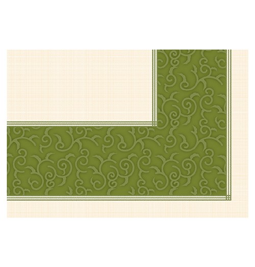 Set 20 naproane, culoare Olive Green, dimensiuni 800x800mm