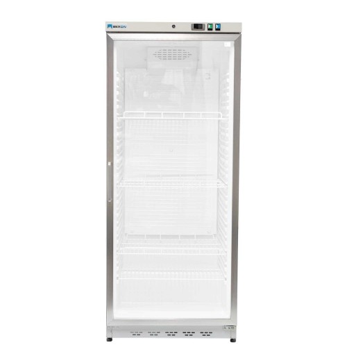Dulap frigorific cu usa din sticla, capacitate neta 533 litri, alimentare 220V, putere 115W