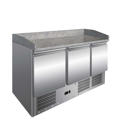 Banc de pizza 3 usi, capacitate 400litri, putere 240W