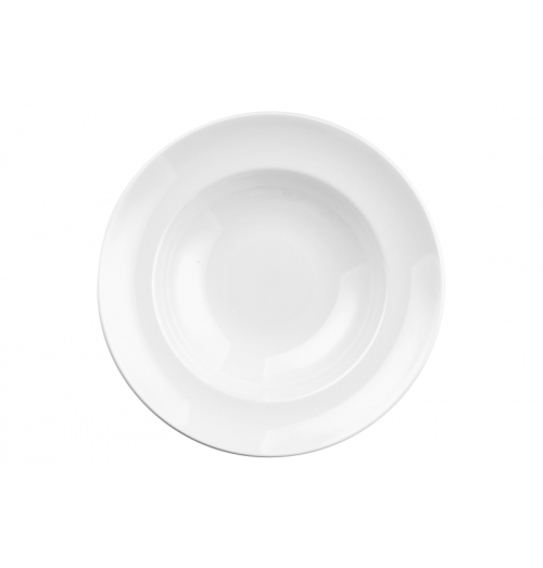 Farfurie rotunda pentru paste, portelan, capacitate 596ml, diametru 310mm