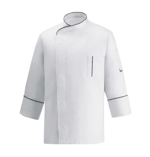 Tunica bucatar model Cesare White, culoare alba, marimea XL