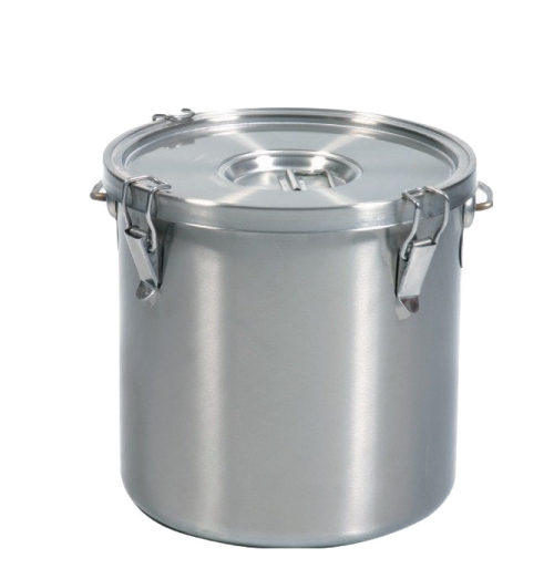Marmita transport mancare, capacitate 19 litri, inox, diametru 300mm