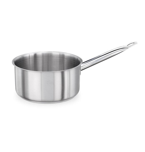 Cratita cu 1 maner, inox cu finisaj satinat, capacitate 2 litri, diametru 180mm, inaltime 80mm, linia Bistro