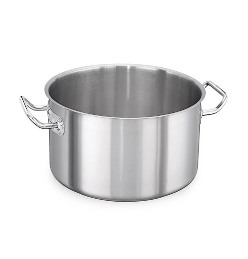 Cratita cu 2 manere, inox cu finisaj satinat, capacitate 4.1 litri, diametru 200mm, inaltime 130mm