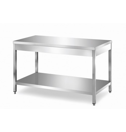 Masa centrala, inox, dimensiuni 1400x700x850mm