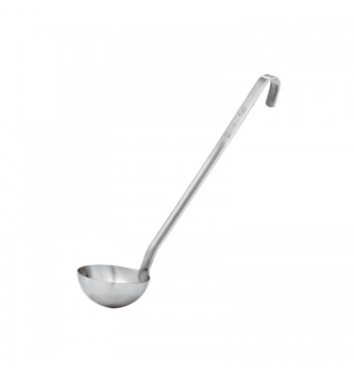 Polonic, monobloc, inox, dimensiune (L mm): 330, diametru 90mm, capacitate: 0.20 litri