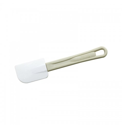 Spatula dreptunghiulara din poliamida cu fibra de sticla, culoare alba, lungime 350mm