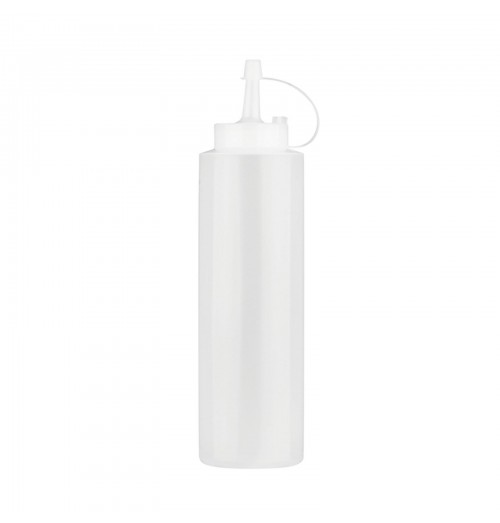 Flacon dozator, capacitate 360ml, culoare alba, polietilena