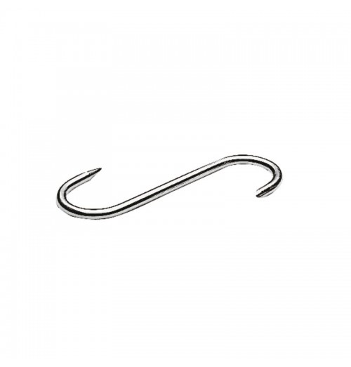 Carlig pentru carne, 1 varf, inox, dimensiune (L): 120mm, diametru 5mm, Paderno