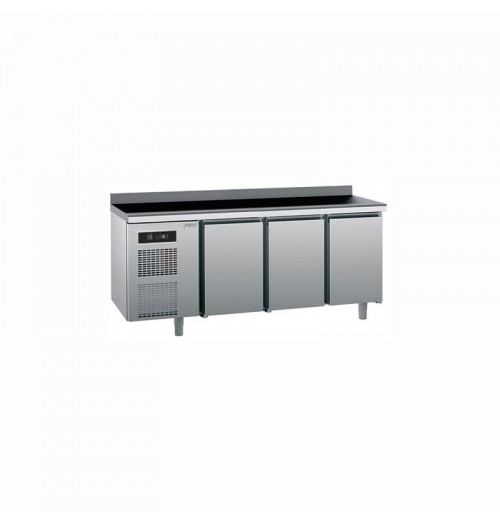 Masa rece adosata cu 3 usi, capacitate 434 litri, temperatura 0°C-+10°C, putere 280W