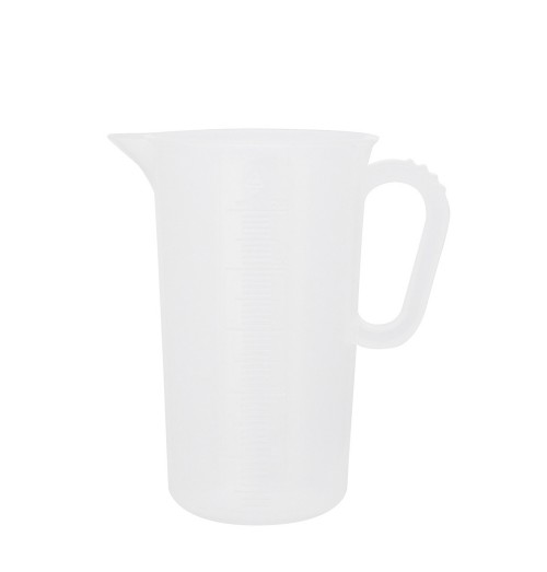 Cana gradata, capacitate 500ml, polipropilena, cu maner si orificiu de picurare