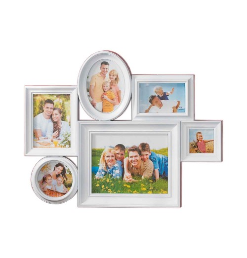Rama foto pentru 6 fotografii, dimensiuni totale 605x485mm