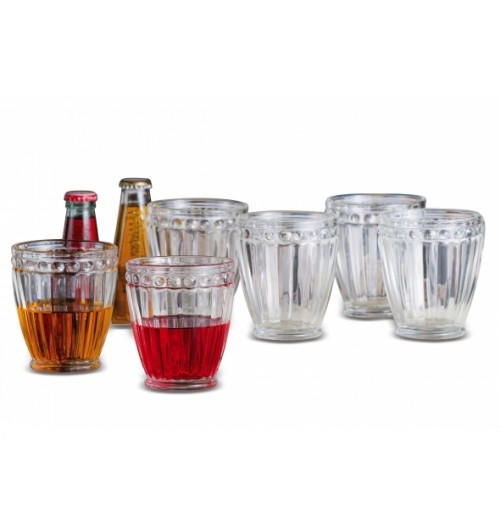 Set 6 pahare din sticla model Celsus, capacitate 320ml