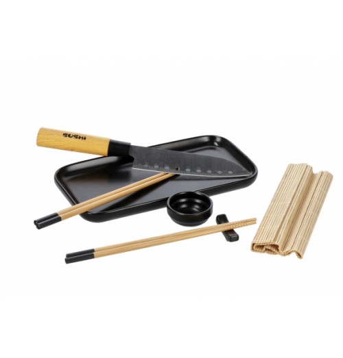Set servire si pregatire sushi pentru 2 persoane