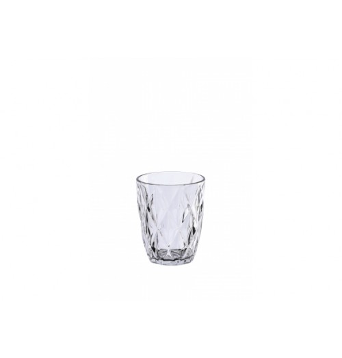 Set 6 pahare din sticla, model Kreaty, capacitate 280ml