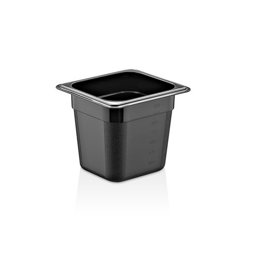 Cuva GN1/6, policarbonat, culoare neagra