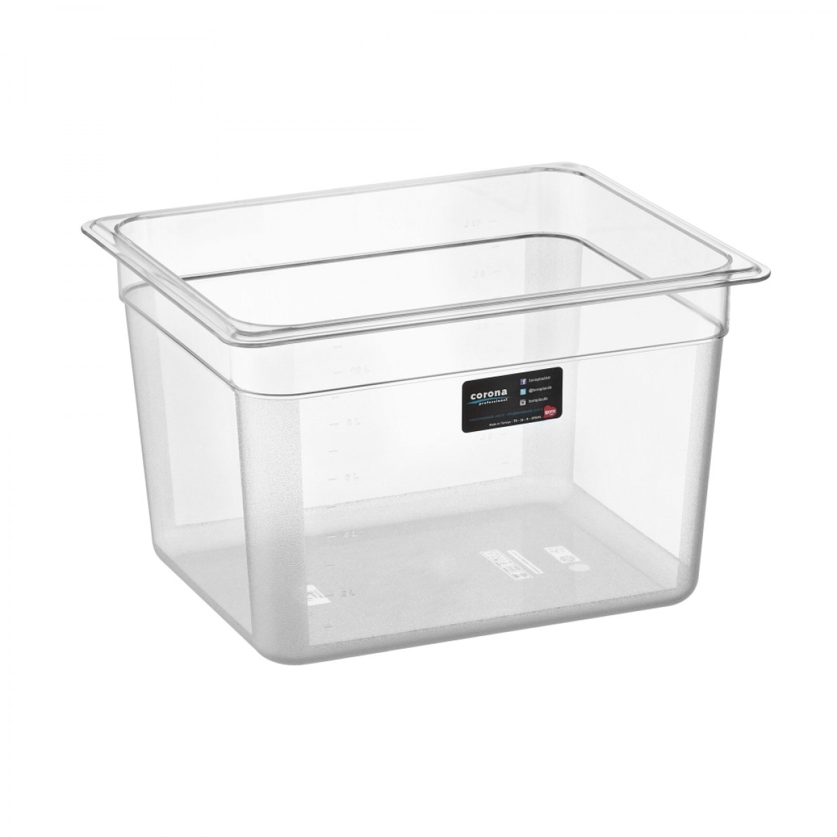 Cuva GN1/2, policarbonat