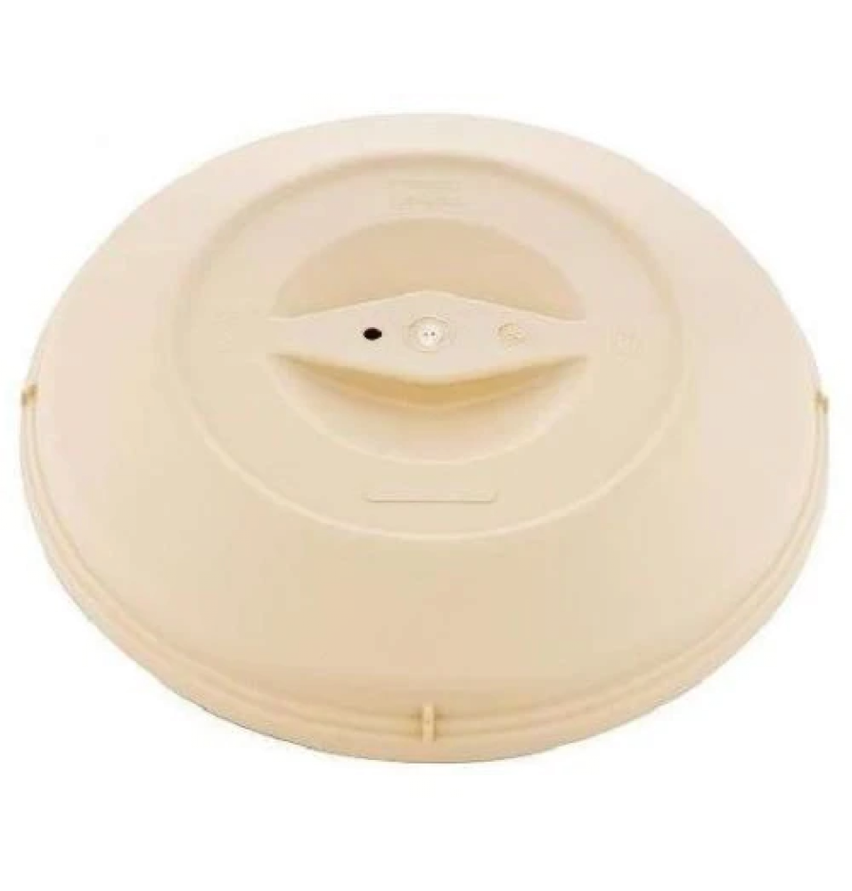 Capac pentru farfurie plata, diametru 238 mm, inaltime 42 mm, cluloare bej