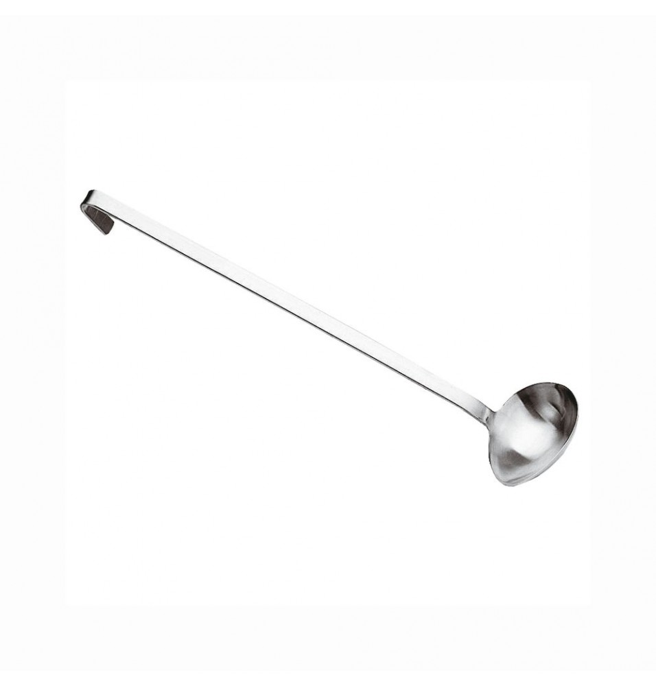 Lingura, oblica, monobloc, inox, dimensiune (L mm): 380