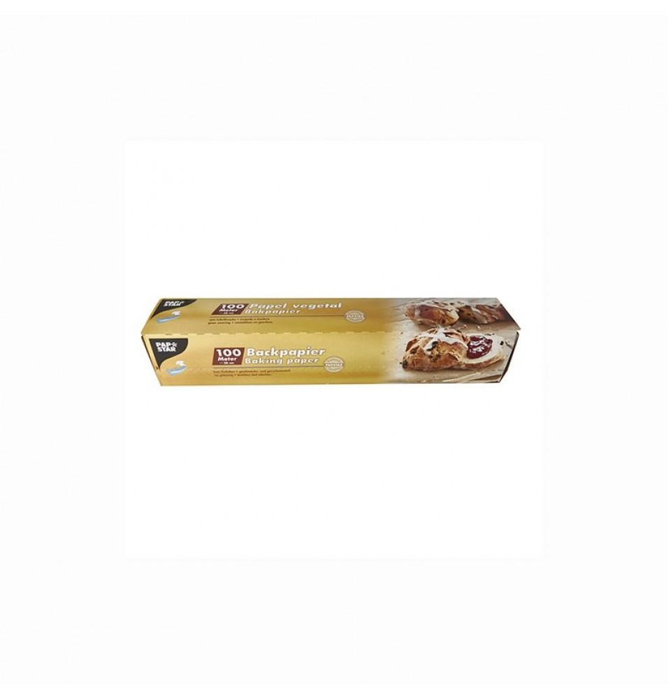 Hartie de copt, lungime 100 metri, latime 380mm, culoare maro