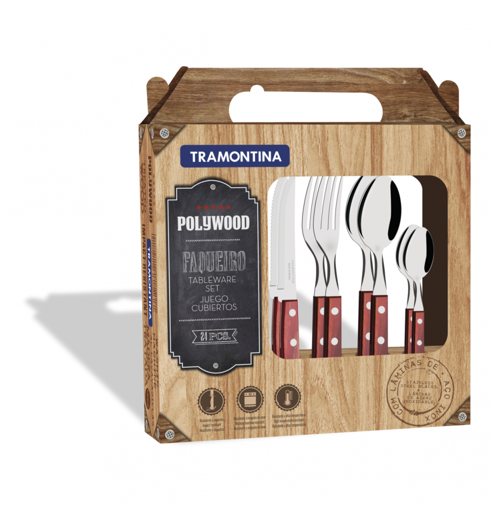 Set 24 tacamuri, inox