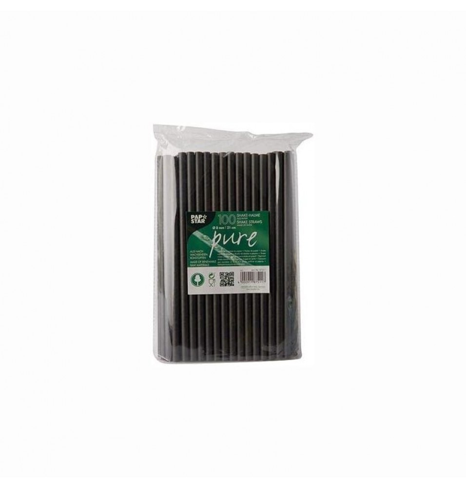 Set 100 paie din hartie, rezistente la temperaturi de maxim 23°C