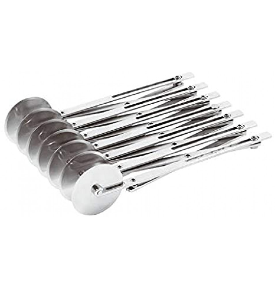 Taietor extensibil cu 7 role netede, inox