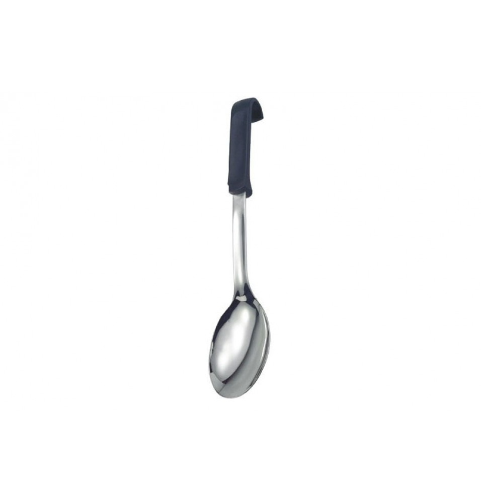 Lingura servire, culoare neagra, inox, lungime 340 mm