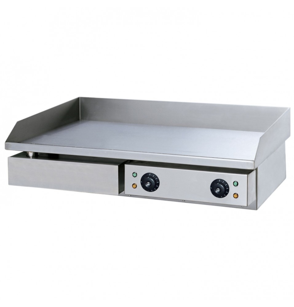 Gratar electric, suprafata neteda, putere 4400 W, inox