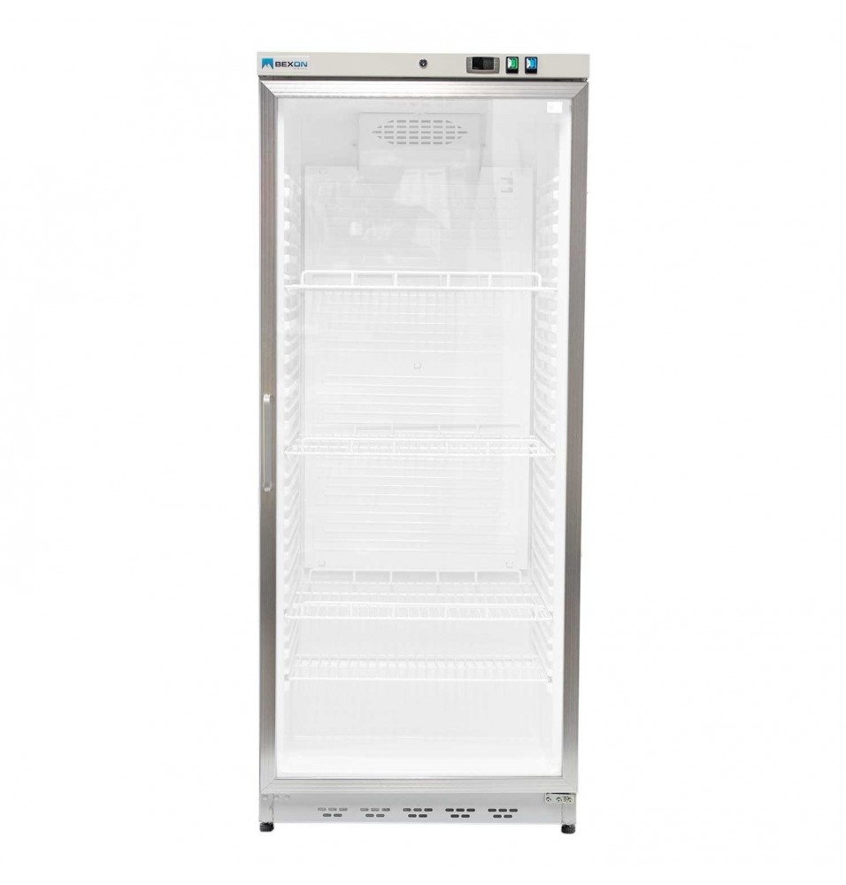 Dulap frigorific cu usa din sticla, capacitate neta 533 litri, alimentare 220V, putere 115W