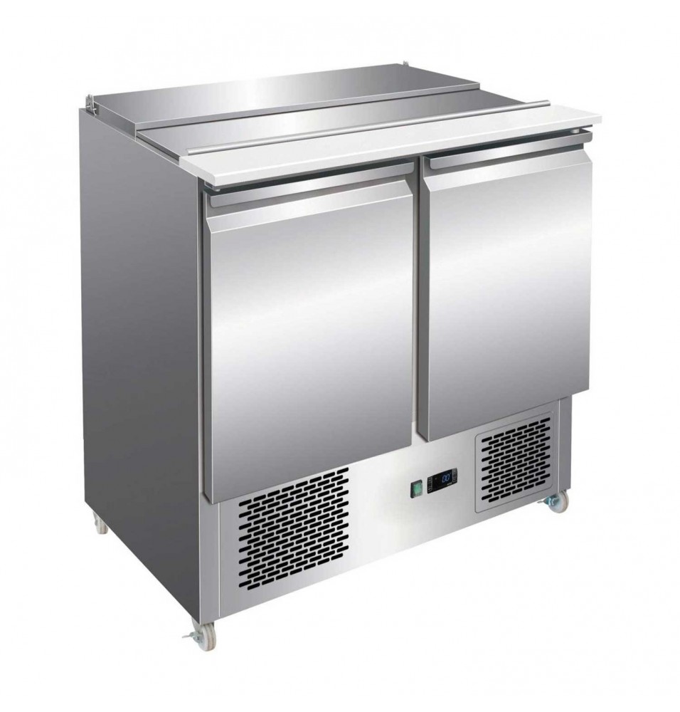 Saladeta capacitate neta 257 litri, temperatura +2/+8°C, putere 200 W