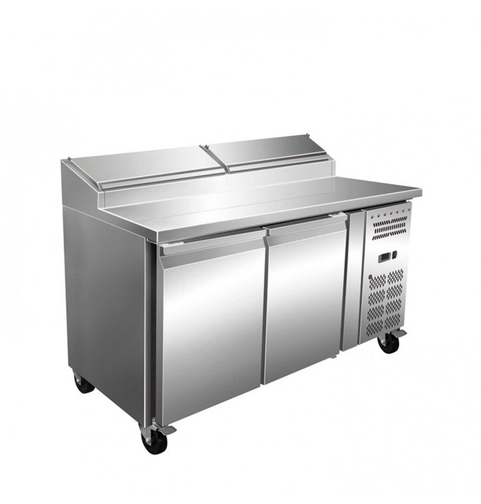 Masa rece cu 2 usi, capacitate neta 396 litri, putere 230 W, temperatura de lucru +2°C/+8°C