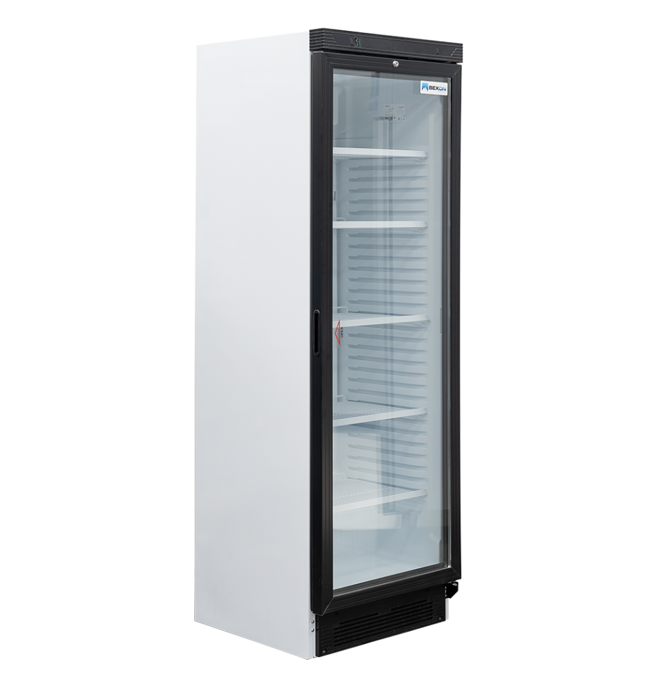 Vitrina frigorifica pentru expunere bauturi, gaz refrigerant R600a, alimentare 220V, putere 370W