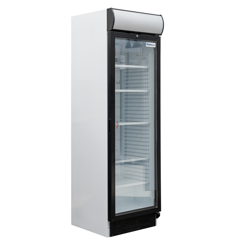 Vitrina verticala de refrigerare, volum 345 litri, temperatura de  lucru 1°C÷10°C