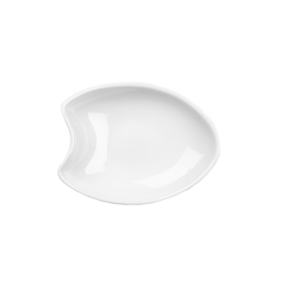 Farfurie adanca,portelan, dimensiuni 210x165x35mm