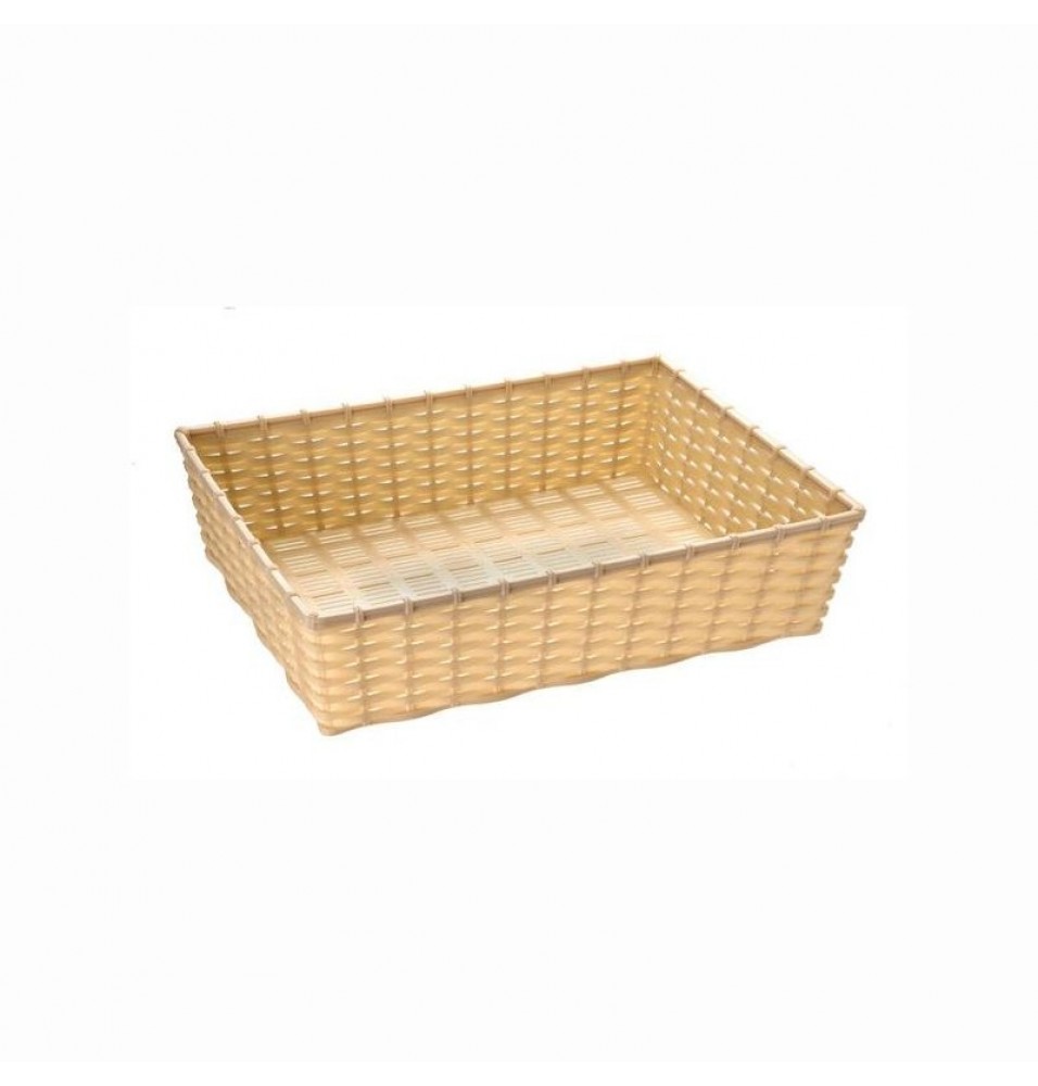 Cos oval pentru paine, dimensiuni 300x200x180mm, culoare negru, material 70% fibra naturala si 30% rasina sintetica