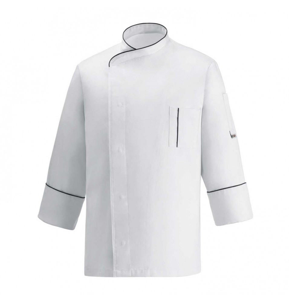Tunica bucatar model Cesare White, culoare alba, marimea XL