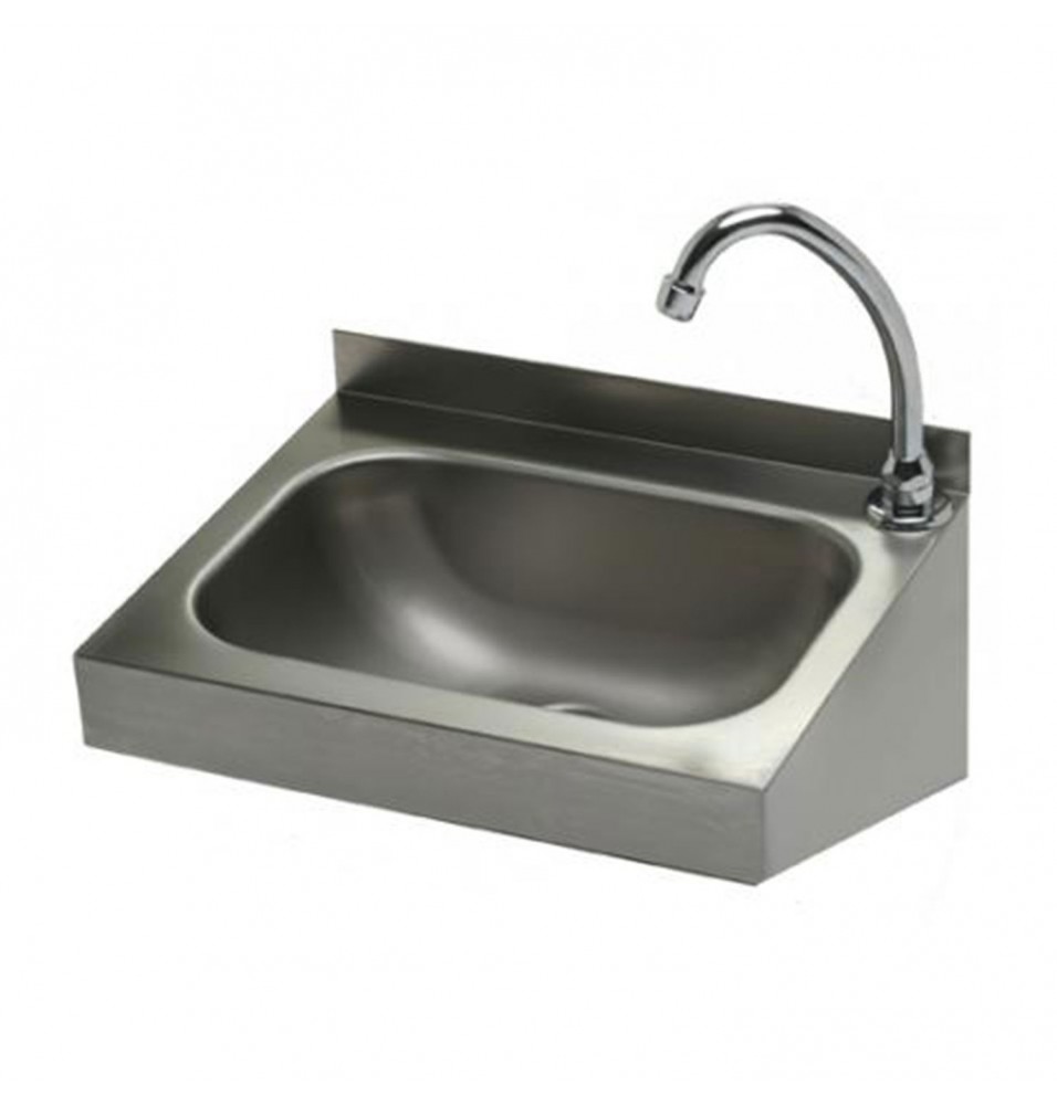 Lavoar, comanda la genunchi,  dimensiuni 400x320 mm, inox