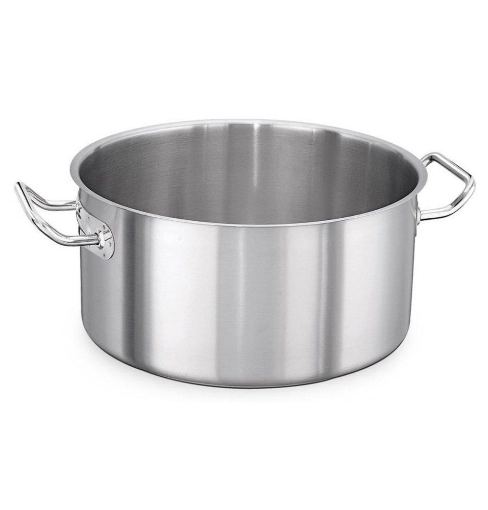 Cratita cu 2 manere, inox cu finisaj satinat, capacitate 3 litri, diametru 200mm, inaltime 90mm