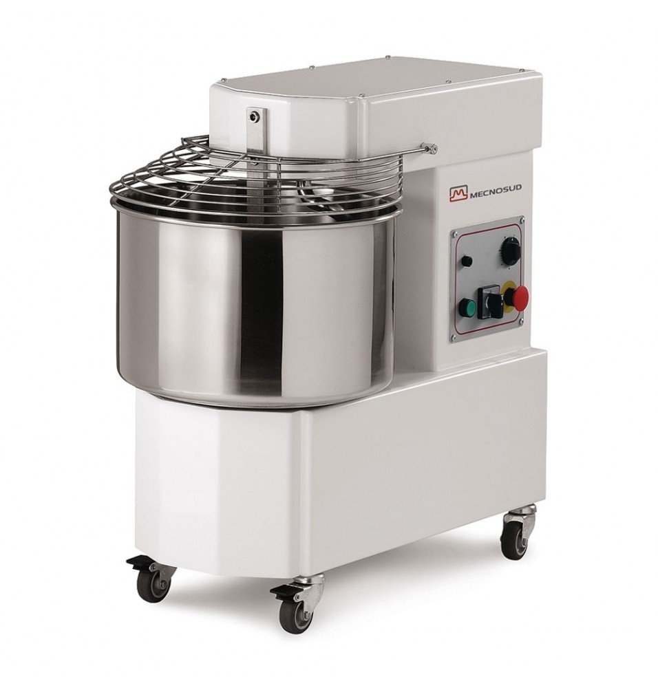 Malaxor pentru aluat dur (de covrigi), capacitate 38kg, putere 2200W