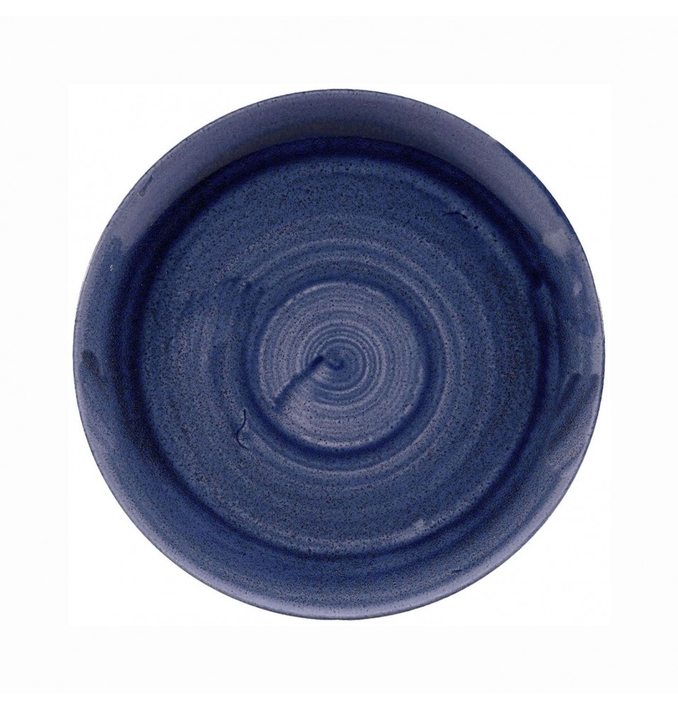 Farfurie Churchill Stonecast Patina Cobalt Blue Evolve, diametru 288 mm