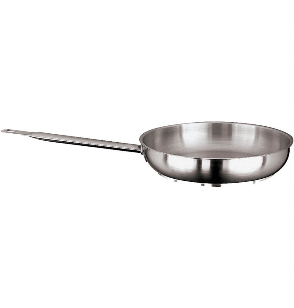 Tigaie, joasa, cu 1 maner, inox 18/10, dimensiune (H mm): 50, diametru 200mm