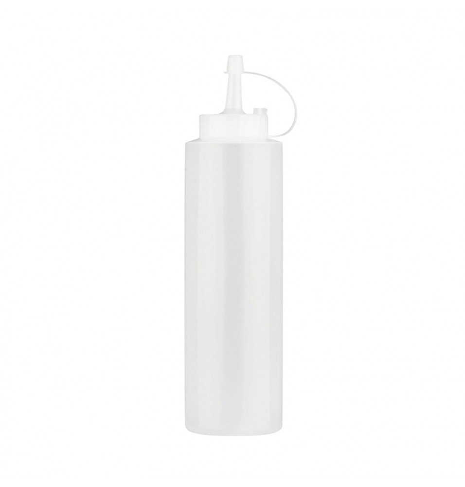 Flacon dozator, capacitate 360ml, culoare alba, polietilena