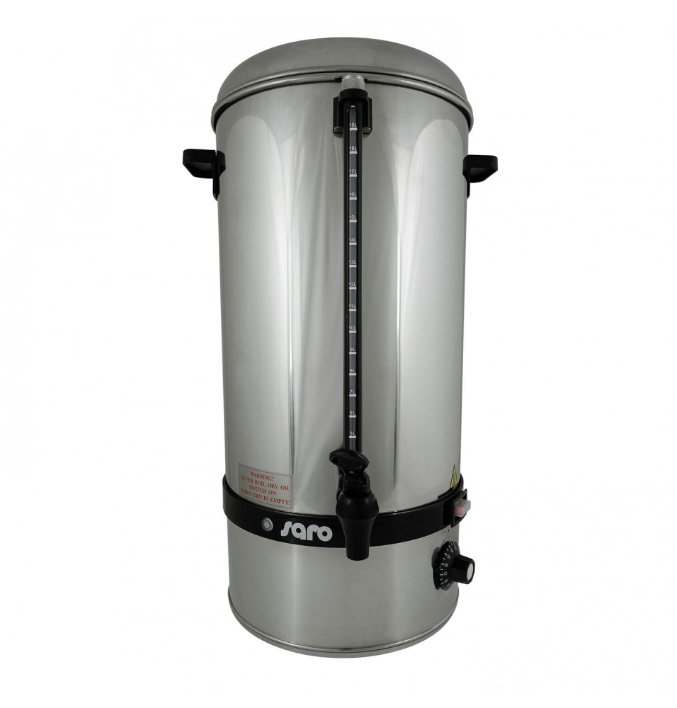 Masina pentru fiert/mentinut bauturi calde, capacitate 19 litri,putere 2500W inox