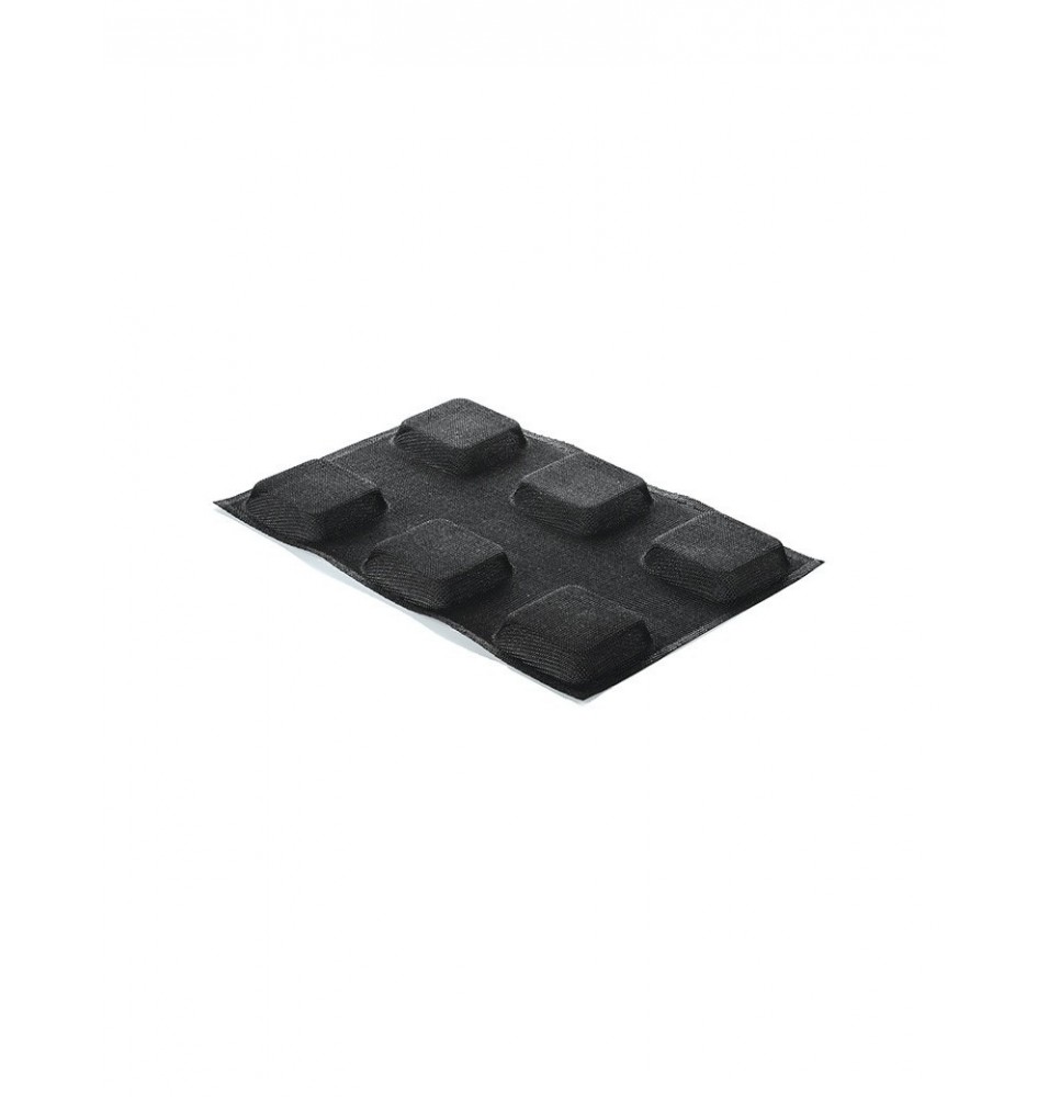 Set Air Plus 19 -forma din fibra de sticla, model Square, culoare neagra, temperatura de lucru -40grC/+230grC
