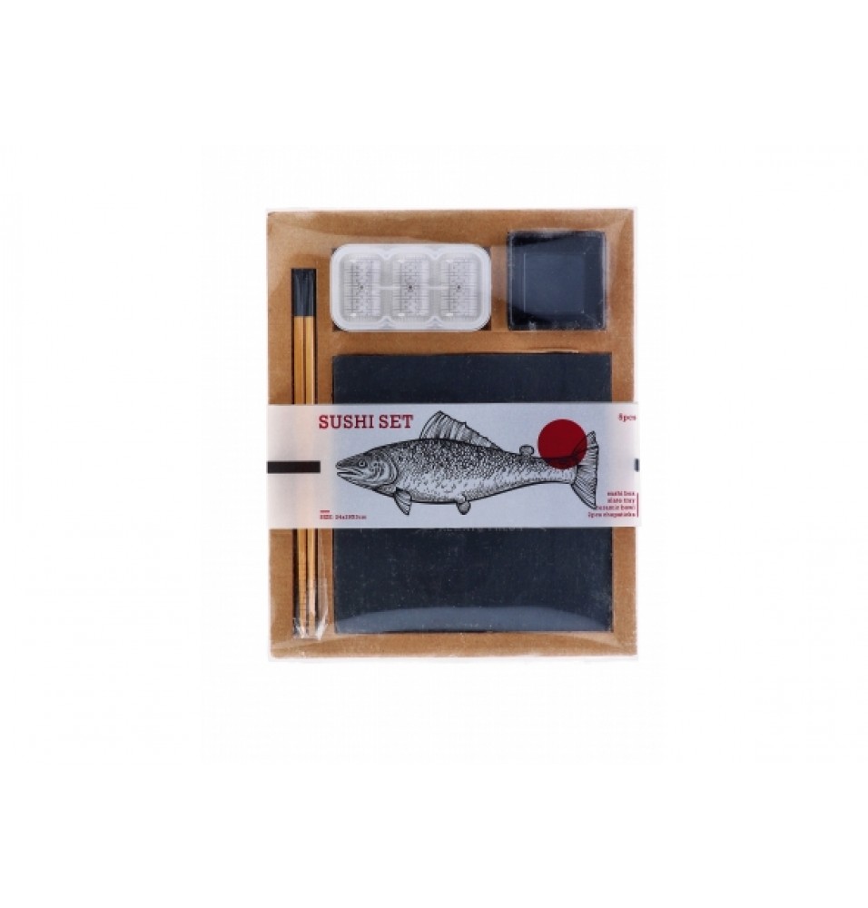 Set servire sushi pentru 2 persoane